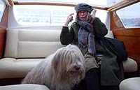 Water taxi interior