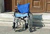 Wheelchair in Venice